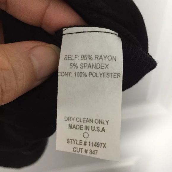 NWT Ellumination Sequined Black Gold Top M - Picture 5 of 9